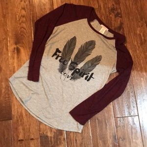 Cute long sleeve T-shirt